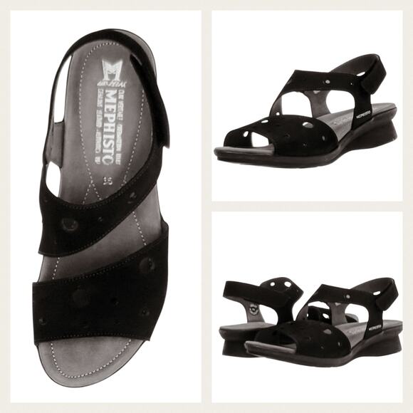 Mephisto Shoes - Mephisto Phiby Perforated Sandals GUC $295 Size 42 US 12 S3452